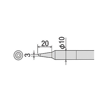 PX-40RT-3C жало GOOT