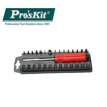 8PK-203 Отвертка со сменными битами (26 бит, магнитный адаптер) Pro'sKit