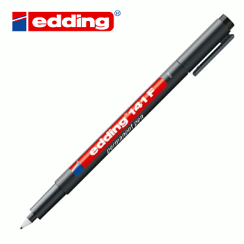 EDDING 141F/S Маркер для ПВХ d=0,6мм (черный)