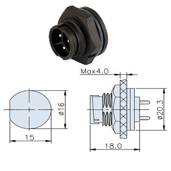 22006525-02 (6-pin)