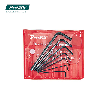 8PK-022 Pro'sKit Набор ключей-шестигранников (7шт., 0.7-3мм)