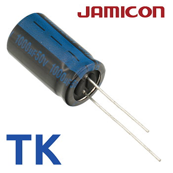 1000мкФ 50В (13x21) TK-105C Конденсатор электролитический