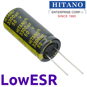 3300мкФ 50В (18x41) EXR (5000ч.) (low imp.) Конденсатор электролитический