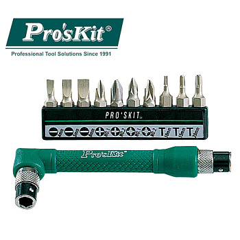 1PK-212 Pro'sKit Отвертка в наборе с насадками