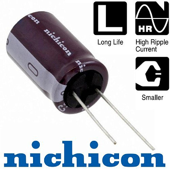 33мкФ 400В (16х20) CS (10000ч.) Конденсатор электролитический Nichicon