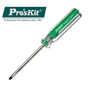 89102A Pro'sKit Отвертка LineColor (- 5х75мм)